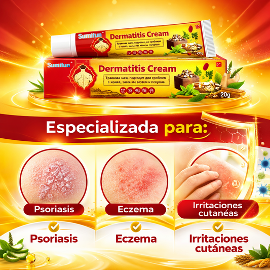 Sumifun Crema Dermatitis – Alivio Herbal Especializado para Piel Sensible